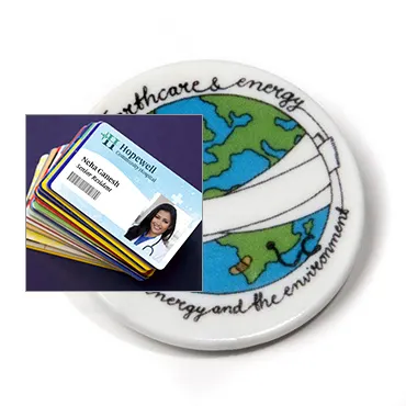 Welcome to Plastic Card ID
  Elevating Your Event with Hot Stamped Badges