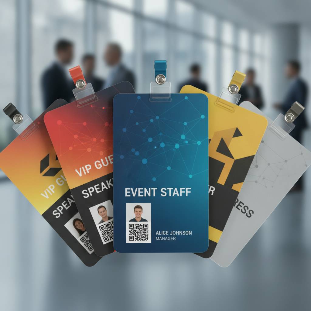 The Benefits of Full-Color Custom Printed Plastic Event Badges