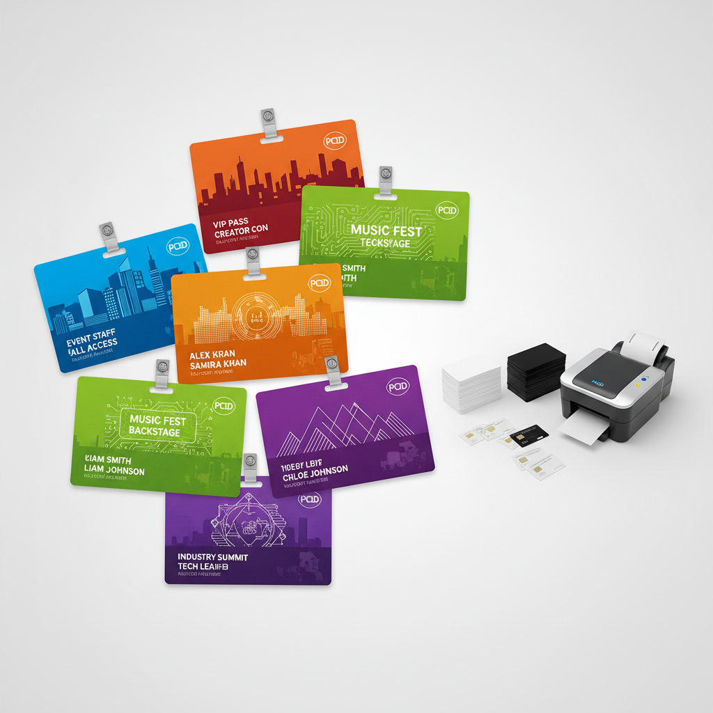 Industries and Events That Rely on Plastic Event Badges