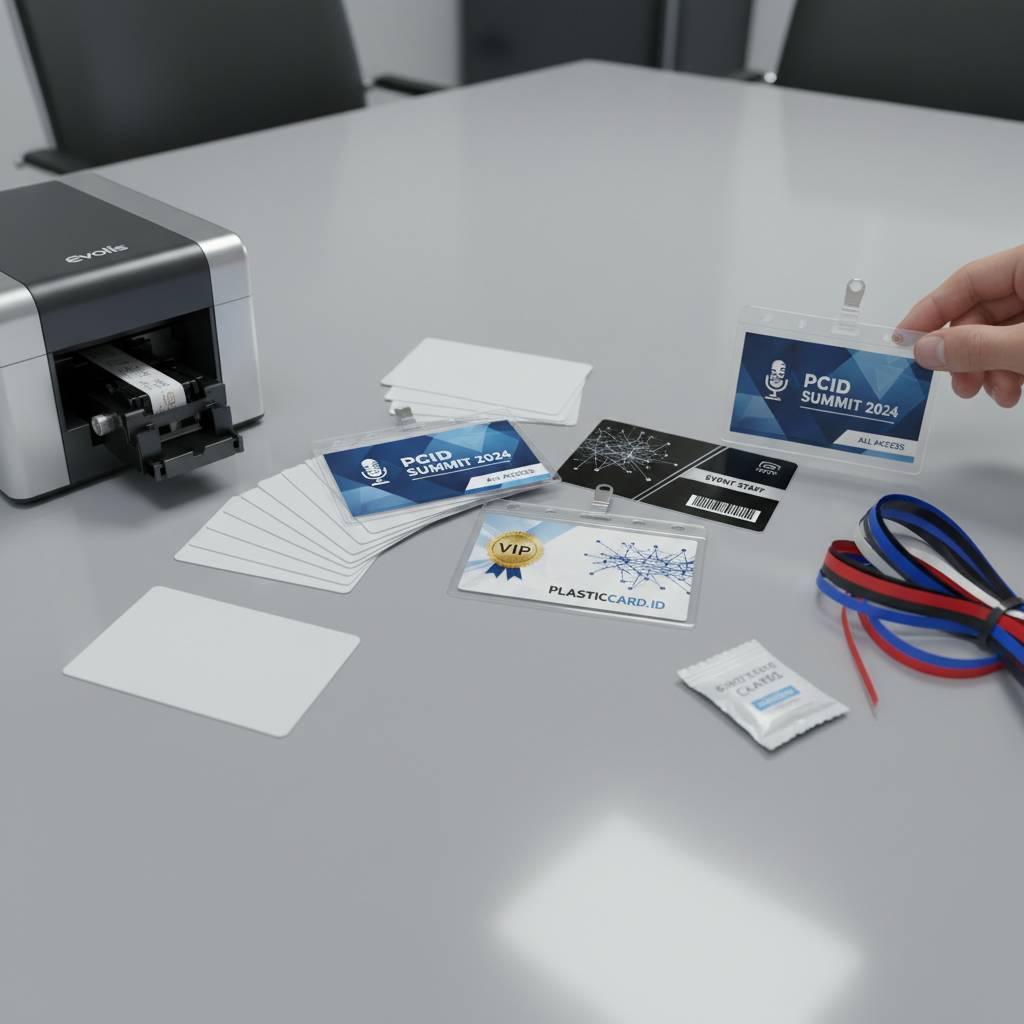 Plastic Event Badges